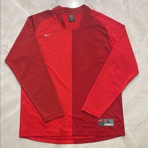 Nike Team Red Long Sleeve Dri-Fit